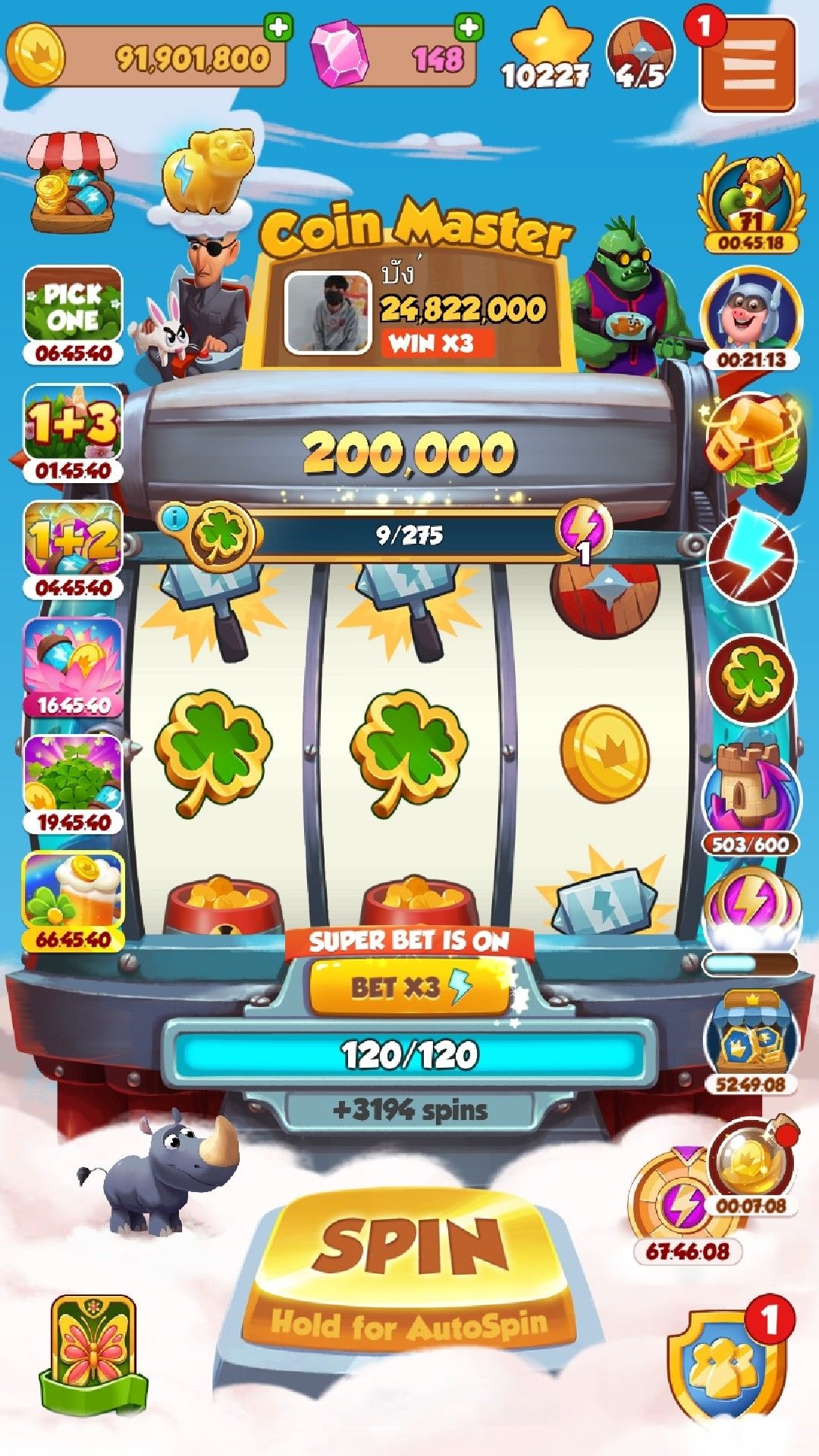 7 Spins Casino game